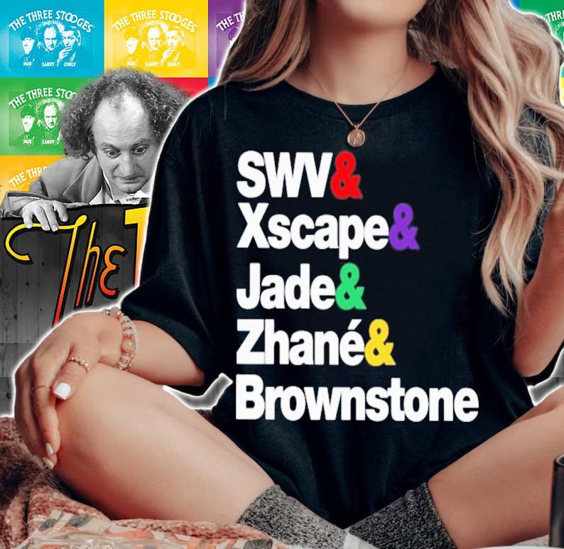 Swv Xscape Jade Zhane Brownstone T-Shirt t-shirt