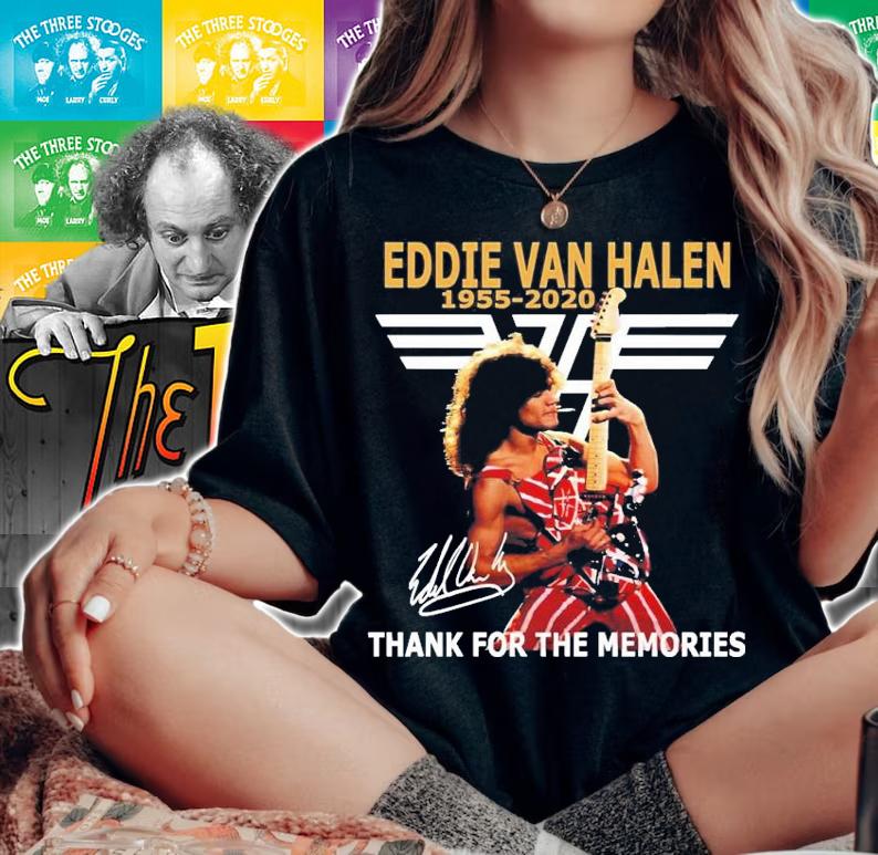 Thank For The Memories Van Halen Tribute T-Shirt t-shirt