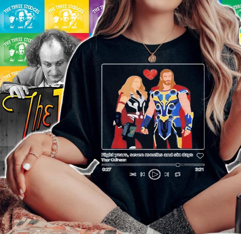 Thor Odinson Eight Years Seven Month And Six Days T-Shirt t-shirt woman shirt