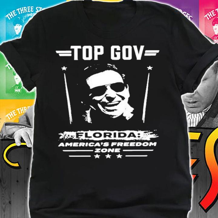 Top Gov Florida America's Freedom Zone Desantis 2024 T-Shirt t-shirt shirt