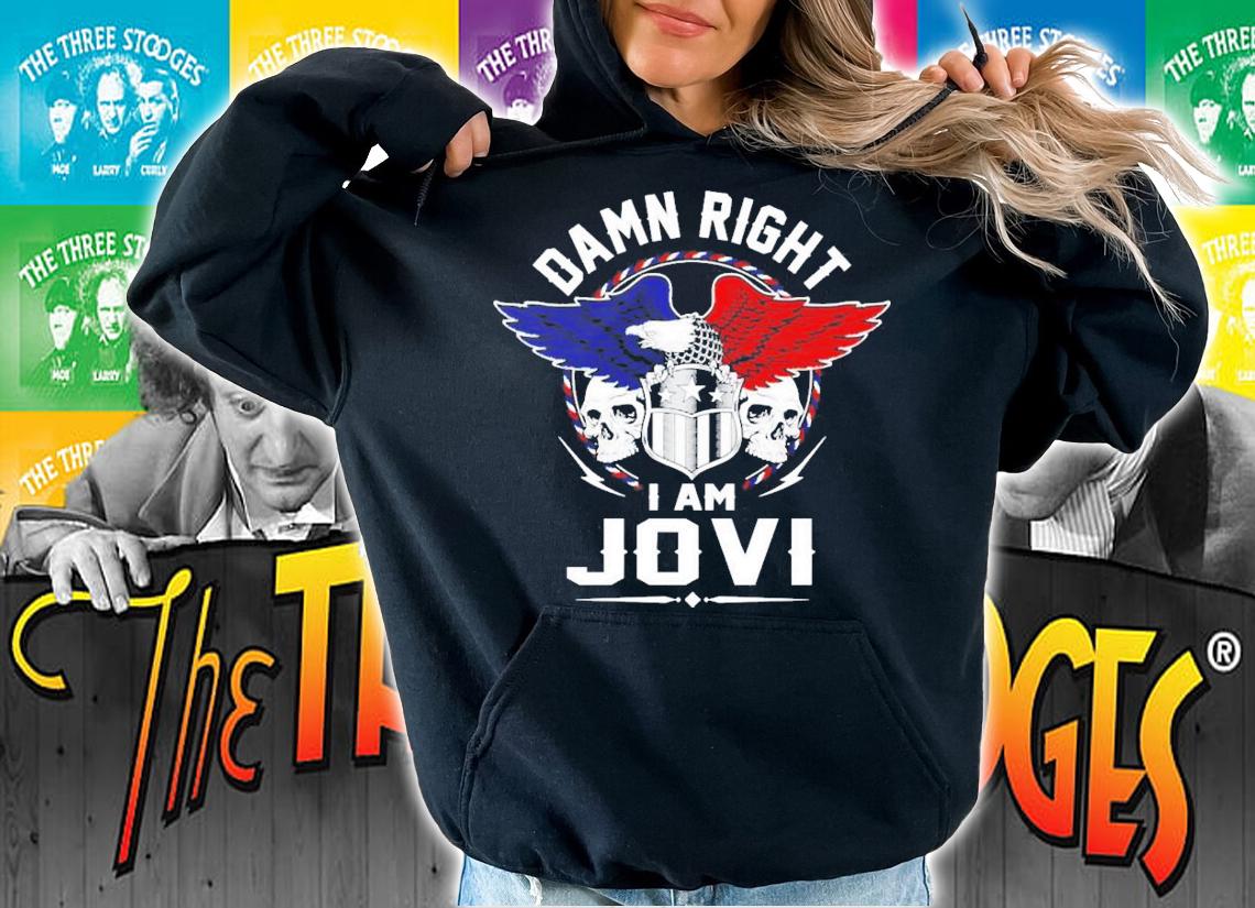 Winged Heart Damn Right I Am Jovi T-Shirt t-shirt hoodie