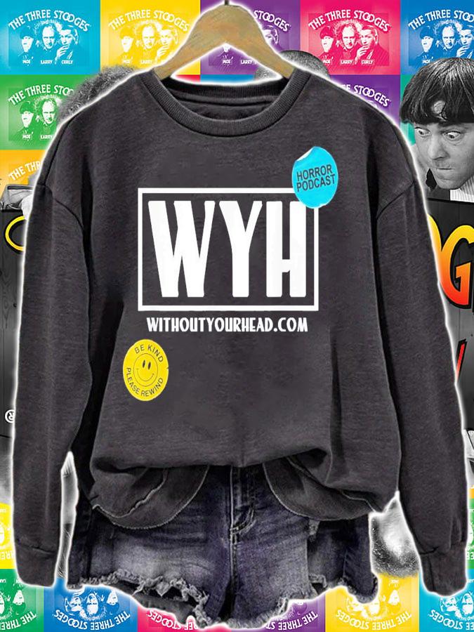 Without Your Head Horror Podcast VHS T-Shirt t-shirt sweatshirt