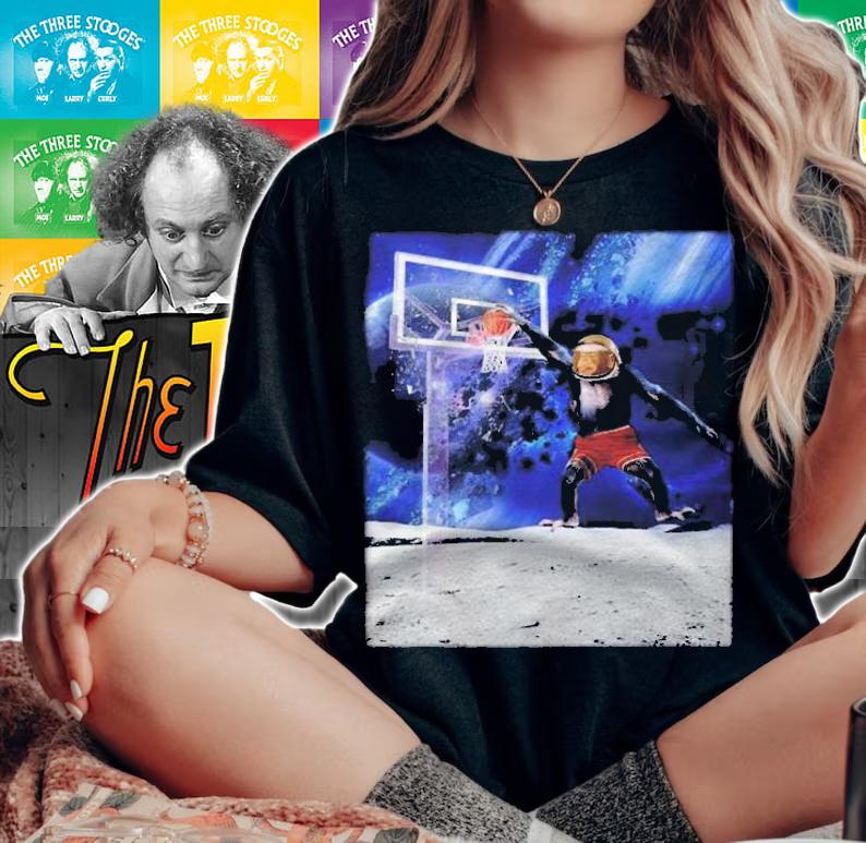 Air Ape Dunking Basketball Monkey Shirt t-shirt woman shirt