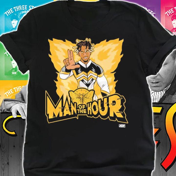 All Elite Wrestling Lio Rush Man Of The Hour Shirt t-shirt shirt