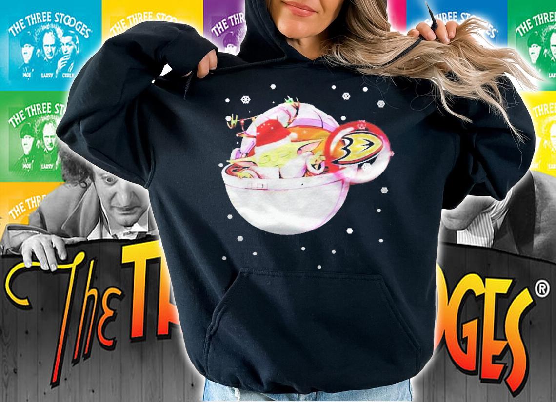 Anaheim Ducks Stay Out Of Baby Yoda Bubble Christmas 2021 Ver2 Shirt t-shirt hoodie