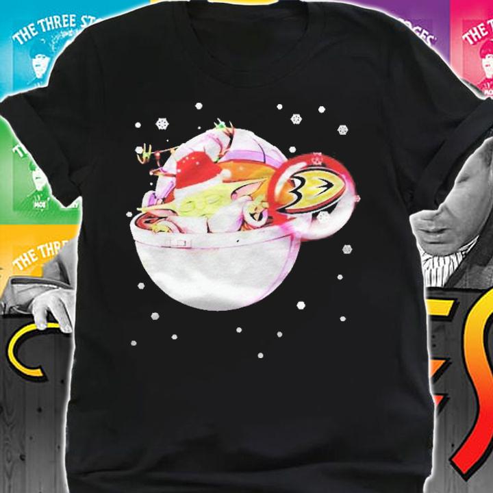 Anaheim Ducks Stay Out Of Baby Yoda Bubble Christmas 2021 Ver2 Shirt t-shirt shirt