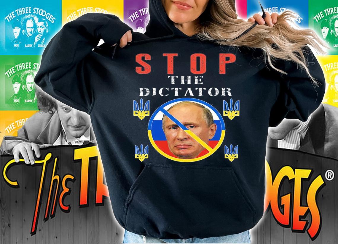 Anti Putin, Stop The Dictator Putin, Ukraine Pride, Flag, Free Ukraine T-Shirt t-shirt