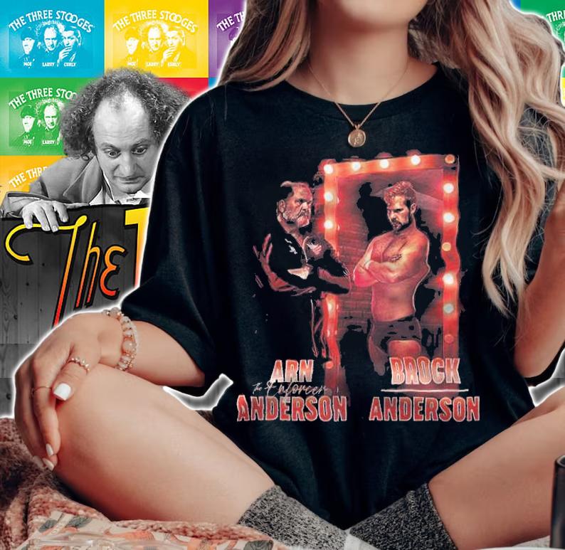 Arn Anderson and Brock Anderson shirt t-shirt