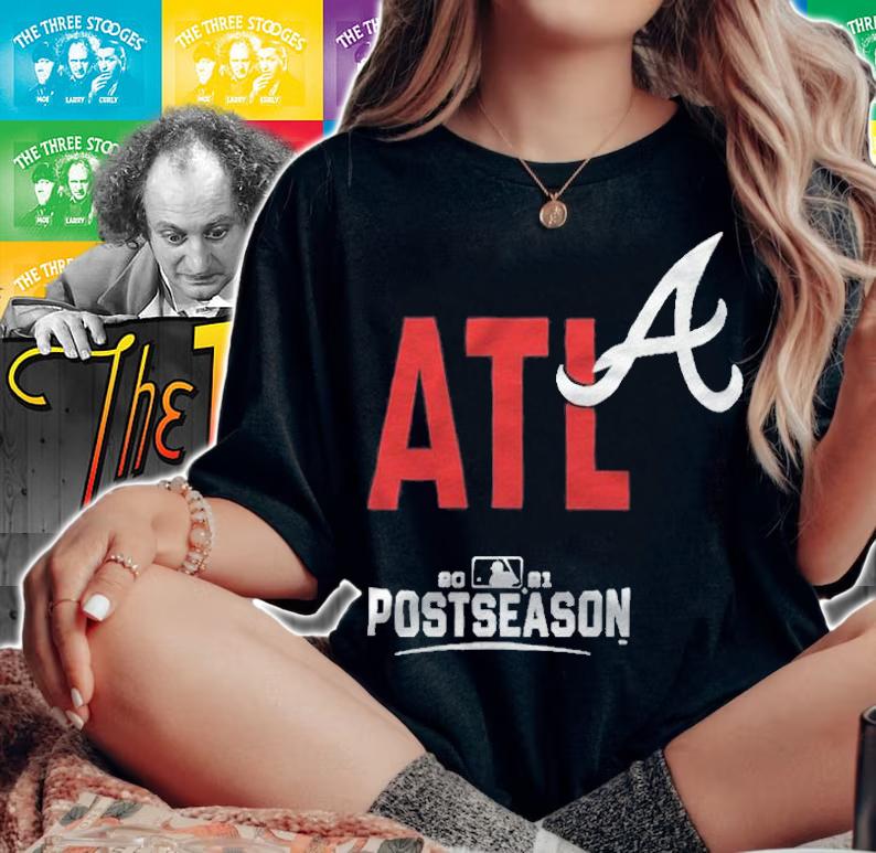 Atlanta Braves 2021 Postseason T-shirt t-shirt woman shirt