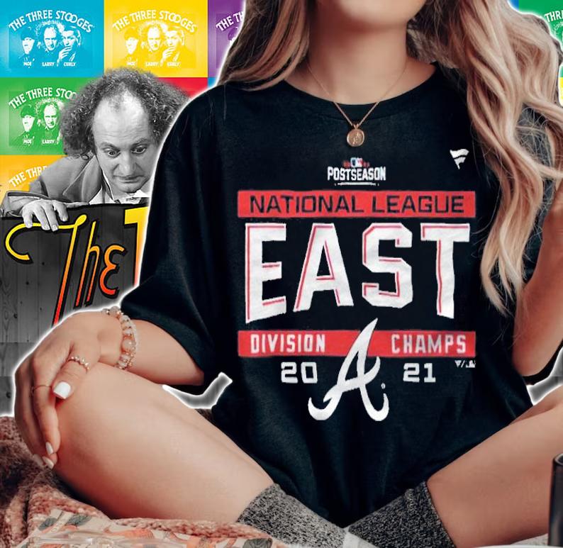 Atlanta Braves National League East Division Championships Postseason 2021 T-shirt t-shirt woman shirt