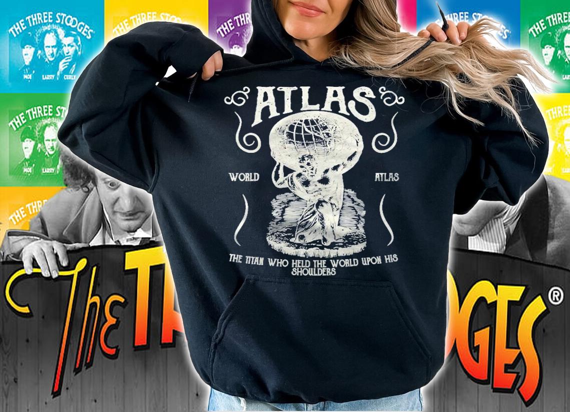 Atlas Retro Vintage Distressed Design T-shirt t-shirt hoodie