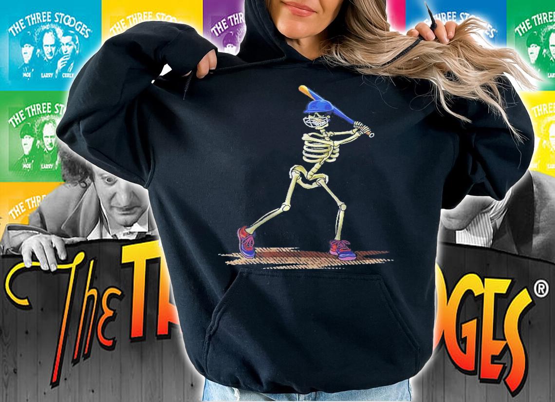 Baseball Skeleton Halloween Men Boys Baseball Halloween Shirt t-shirt
