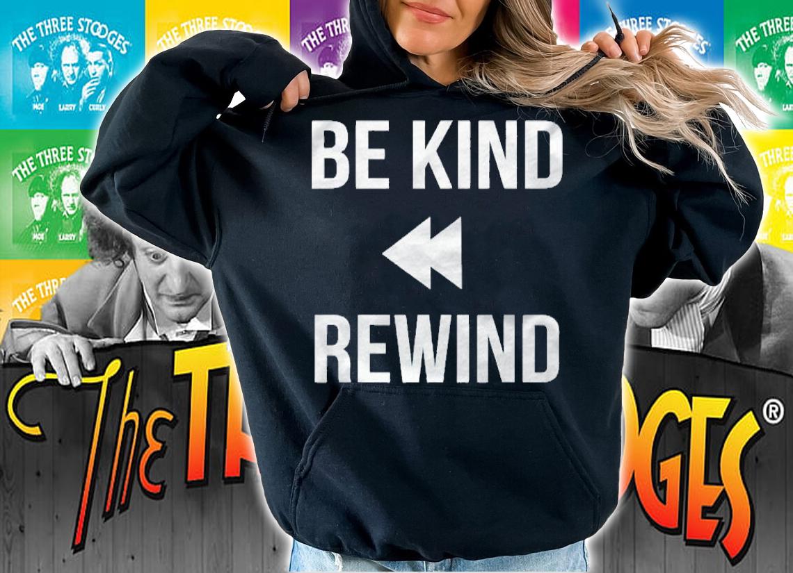 Be Kind Rewind Shirt Funny Vcr Nostalgia Shirt t-shirt