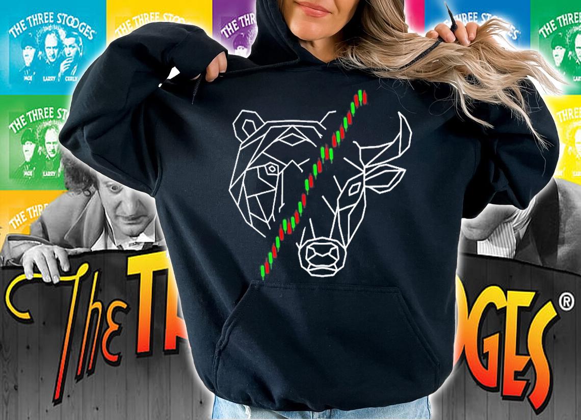 Bear Vs. Bull Stock Market Shareholder Trader Investor T-Shirt t-shirt