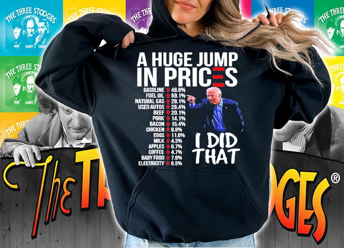 Biden High Prices Inflation Bad Economy Gas Unemployment Joe T-Shirt t-shirt
