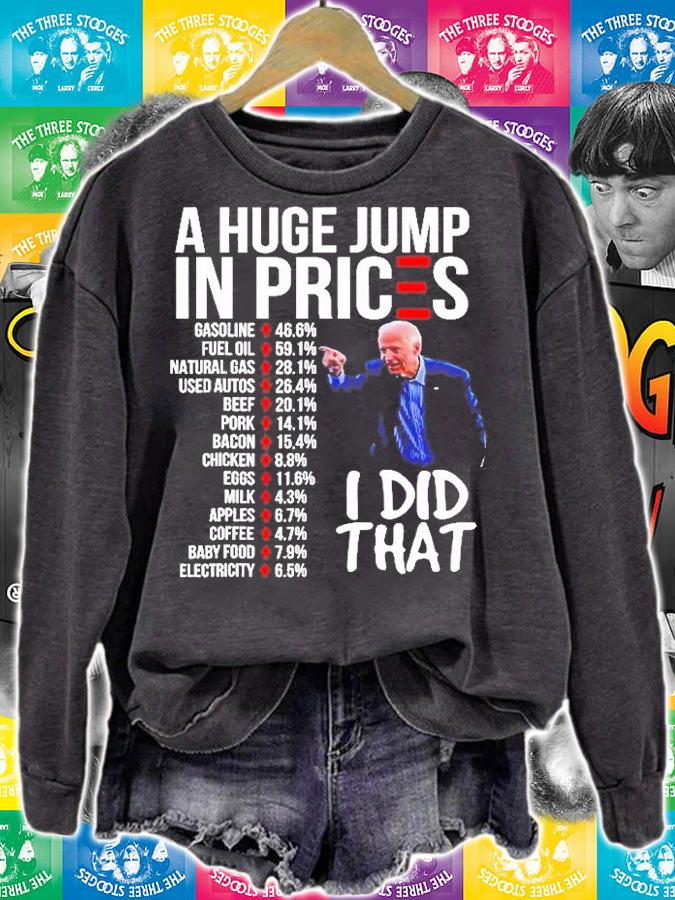 Biden High Prices Inflation Bad Economy Gas Unemployment Joe T-Shirt t-shirt