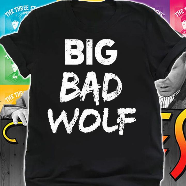 Big Bad Wolf Distressed Funny Wild Animal Lover Gift T-Shirt t-shirt