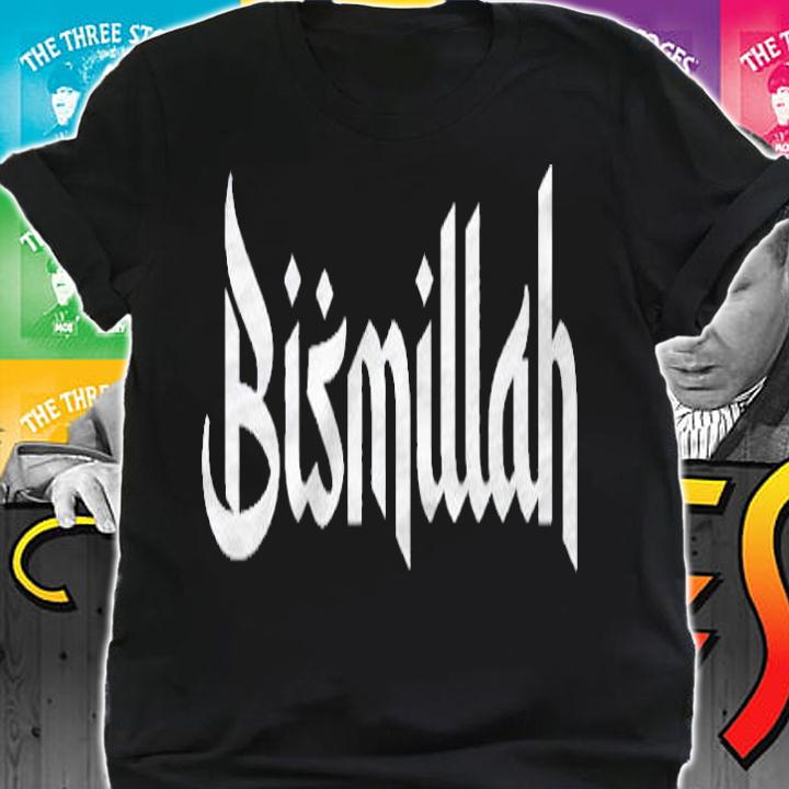 Bismillah Arabic Text Islam Muslim Gift Shirt t-shirt