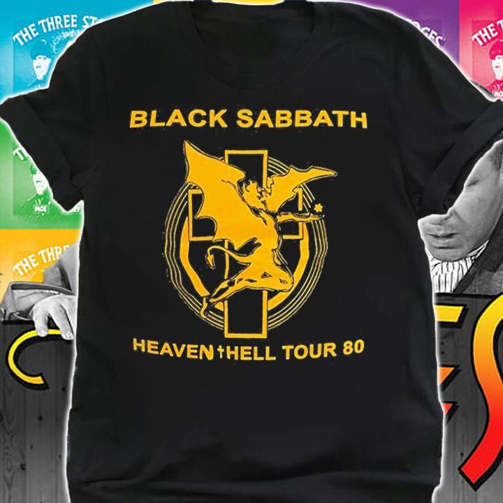 Black Sabbath Heaven And Hell Tour 80 T-Shirt t-shirt