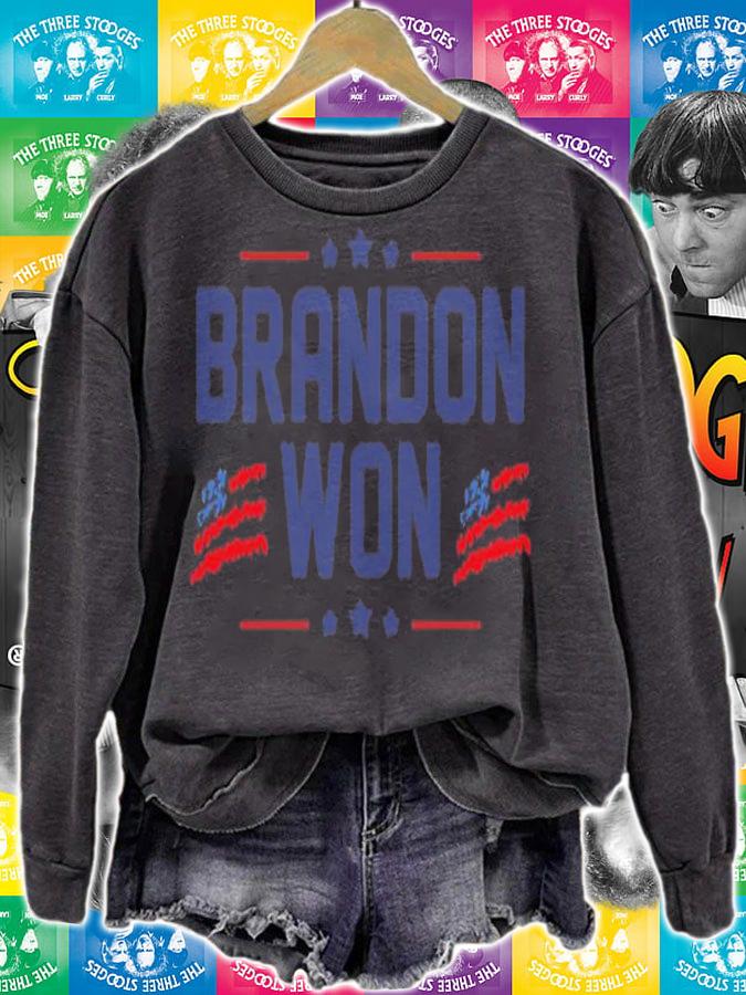 Brandon Won, Thank You Brandon USA Flag T-Shirt t-shirt sweatshirt