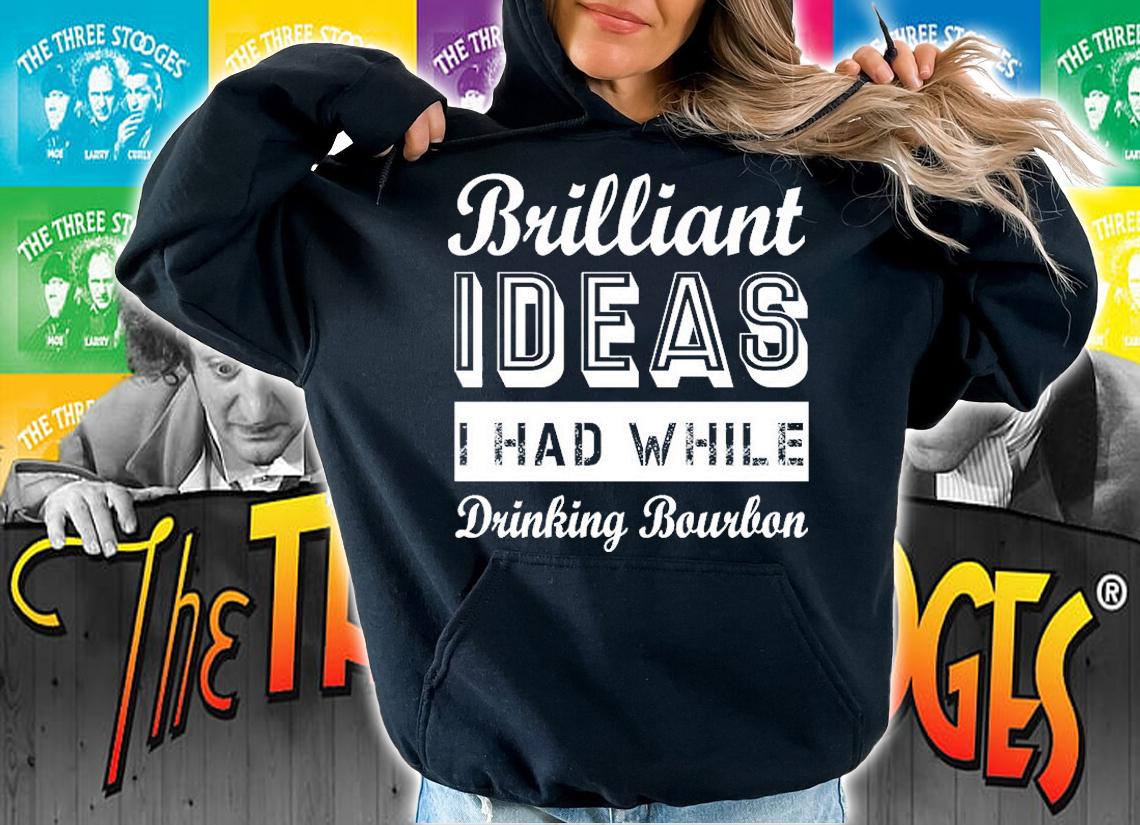 Brilliant Ideas I Had While Drinking Bourbon Basic T-Shirt t-shirt