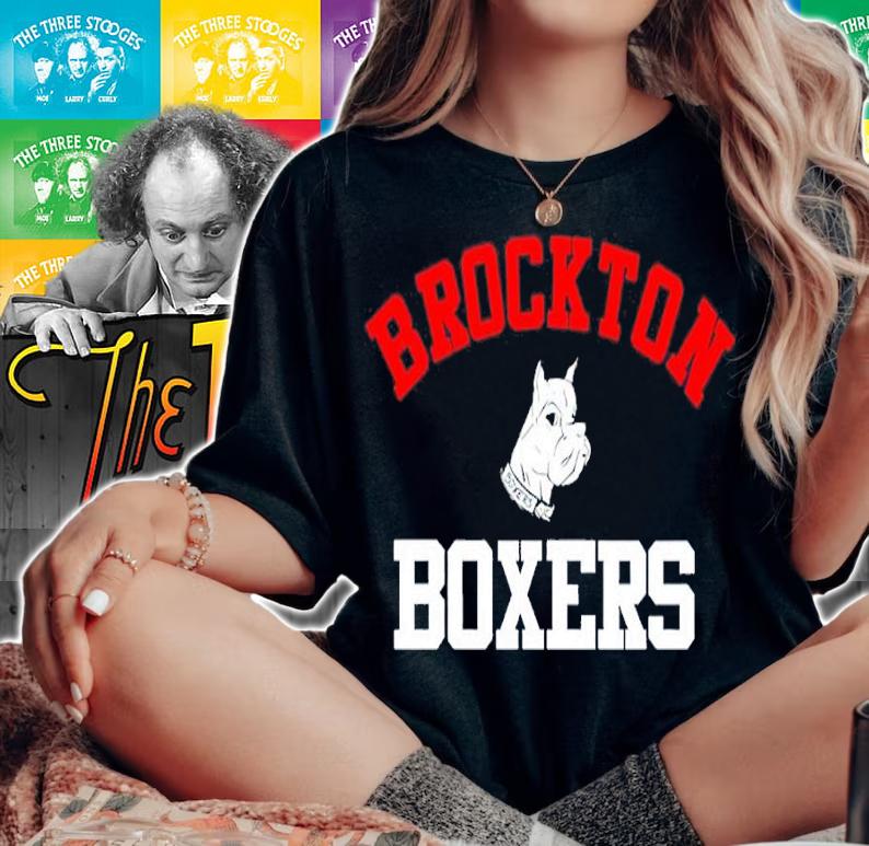 Brockton Boxers logo t-shirt woman shirt