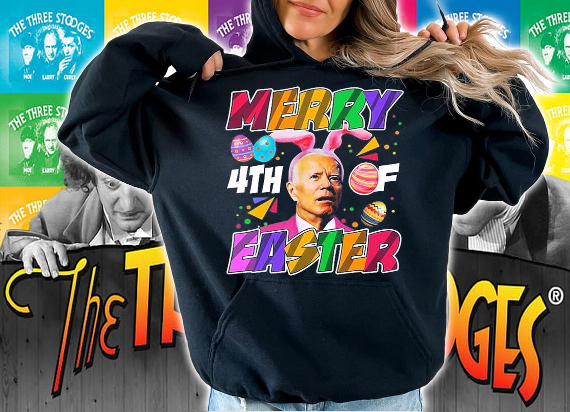 Bunny Joe Biden Merry 4th Of July, Matching Easter Party T-Shirt t-shirt hoodie