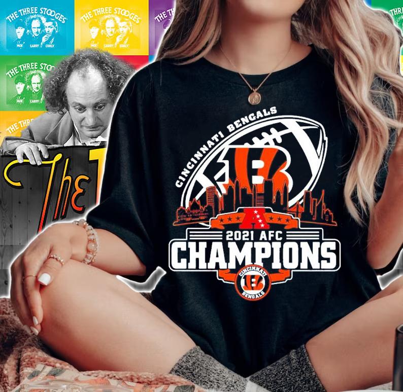 Cincinnati Bengals 2021 AFC Champions Shirt t-shirt