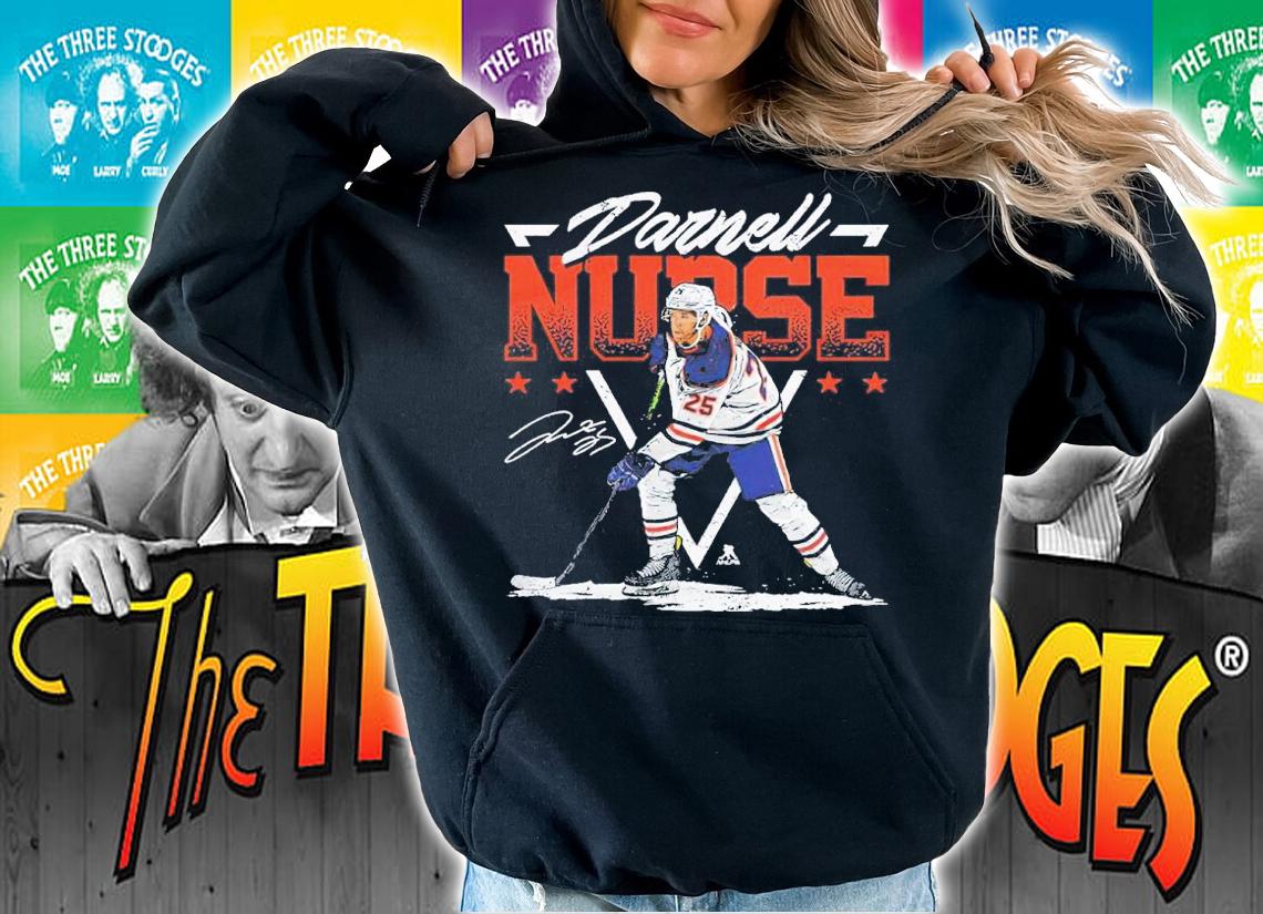 Darnell Nurse Edmonton Triangle Name Hockey Shirt t-shirt
