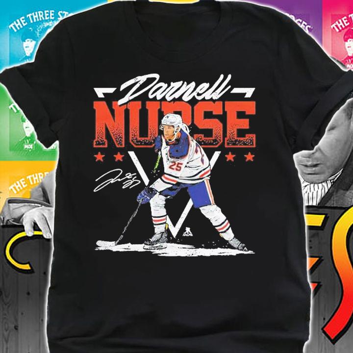 Darnell Nurse Edmonton Triangle Name Hockey Shirt t-shirt