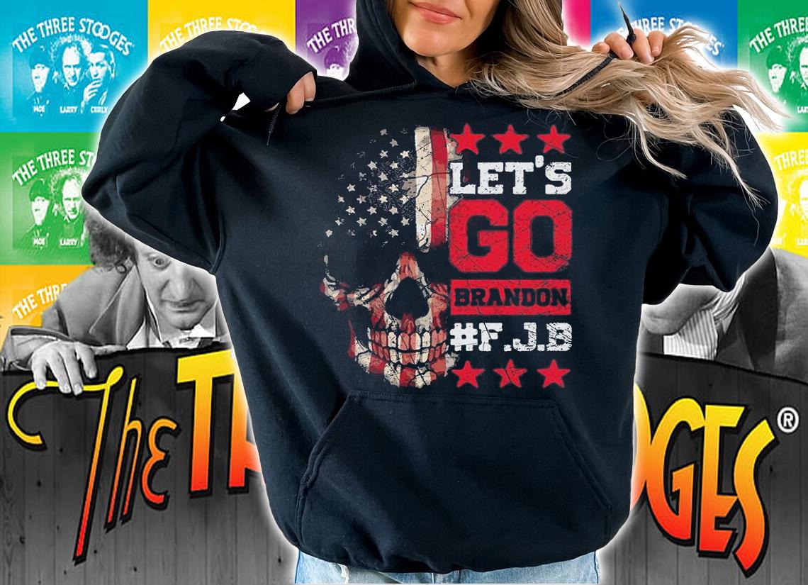 FJB Hastag Shirt, Let's Go Brandon Skull Vintage T-Shirt t-shirt hoodie