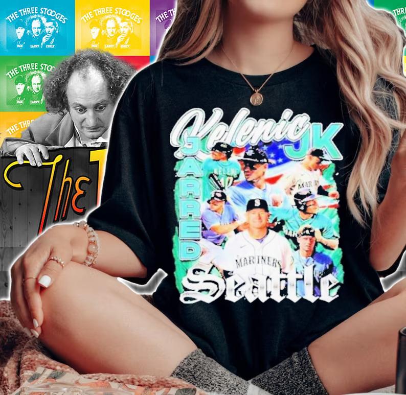 Jarred Kelenic Vintage Jarred Kelenic 90s Bootleg Shirt t-shirt woman shirt