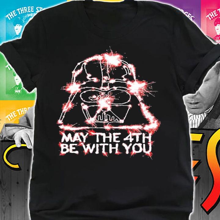 Star Wars Darth Vader May The 4th Be With You Sparkler Youth T-Shirt t-shirt shirt