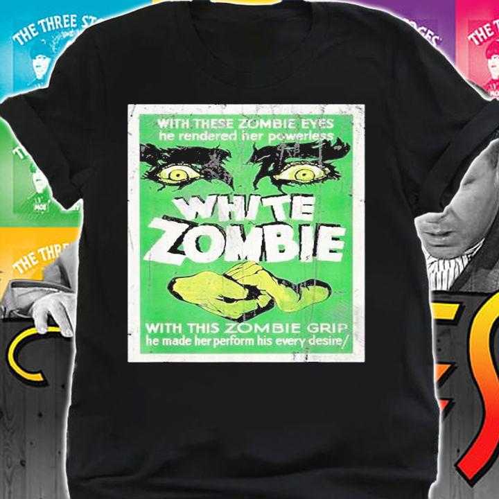 Vintage White Zombie Movie Poster T-Shirt t-shirt