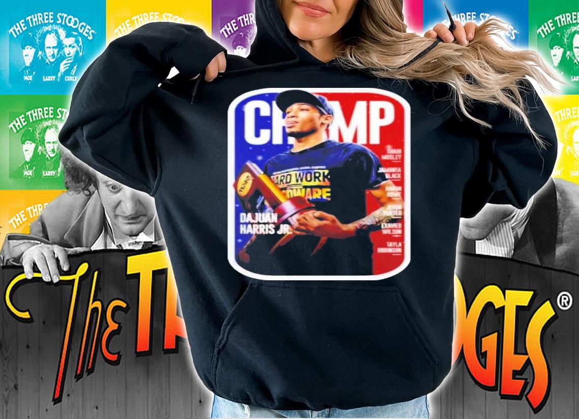 Gol1ve Kansas Jayhawks Dajuan Harris Champions Shirt t-shirt hoodie