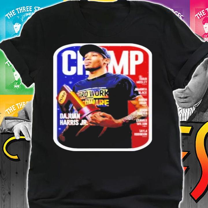 Gol1ve Kansas Jayhawks Dajuan Harris Champions Shirt t-shirt shirt