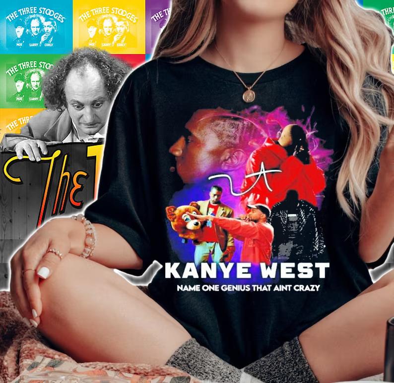 Kanye West Name One Genius That Ain't Crazy Signatures Shirt t-shirt woman shirt