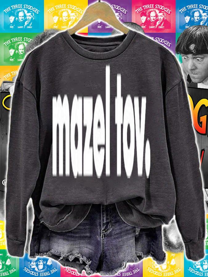 Mazel Tov  Yiddish Jewish Phrase T-Shirt t-shirt sweatshirt