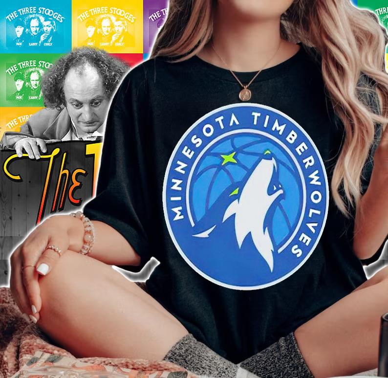Minnesota Timberwolves logo T-shirt t-shirt woman shirt