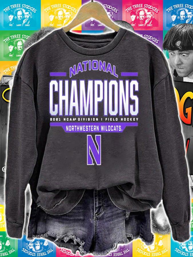 Northwestern Wildcats 2021 Field Hockey National Champions Shirt t-shirt sweatshirt