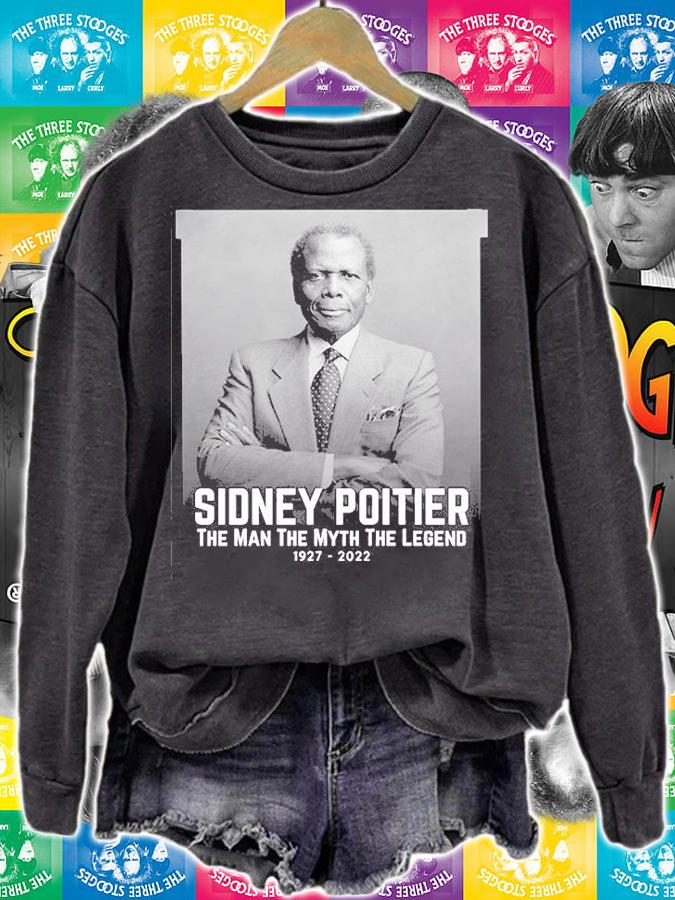 Sidney Poitier The Man The Myth The Legend 1927-2022 T-Shirt t-shirt sweatshirt