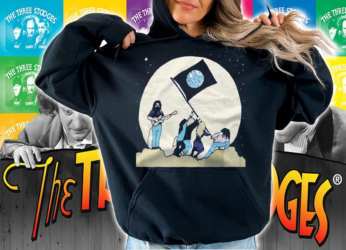 Standing On The Moon Grateful Dead Jerry Garcia Cartoon Classic Shirt t-shirt hoodie