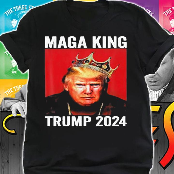 The Great Maga King - Maga King Trump Poster 2024 T-Shirt t-shirt