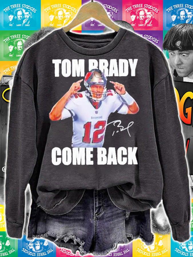 Tom Brady Is Back NFL Signature T-Shirt t-shirt