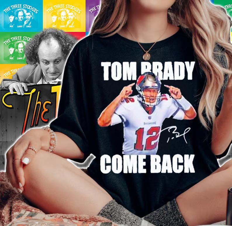 Tom Brady Is Back NFL Signature T-Shirt t-shirt