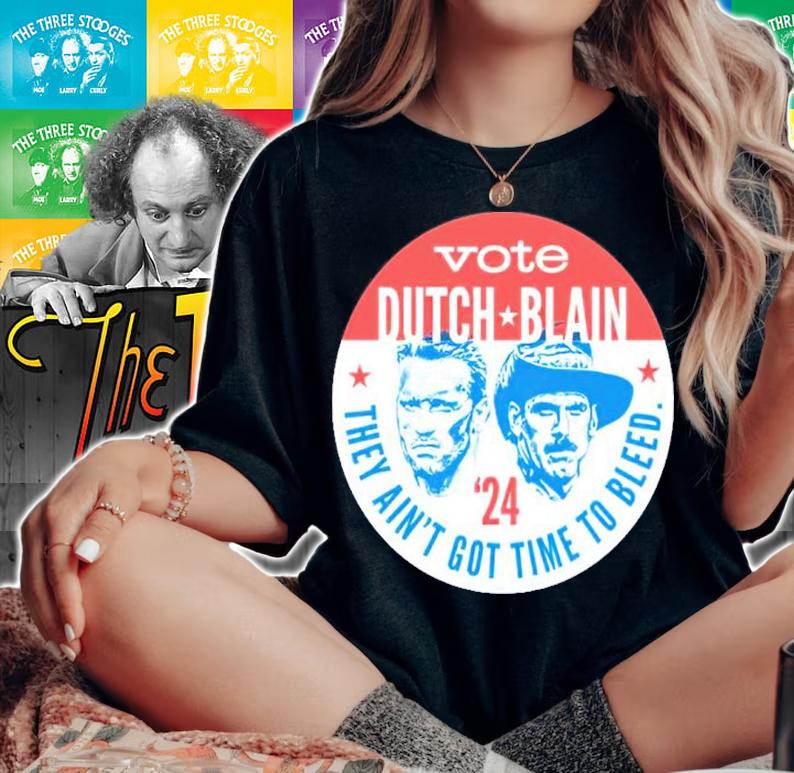 Dutch Blain Vote Dutch Blain They Ain't Got Time To Bleed '24 Shirt t-shirt