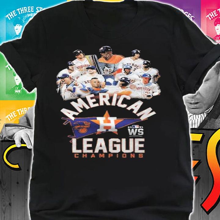 Houston Astros American 2021 League Champions Shirt t-shirt shirt