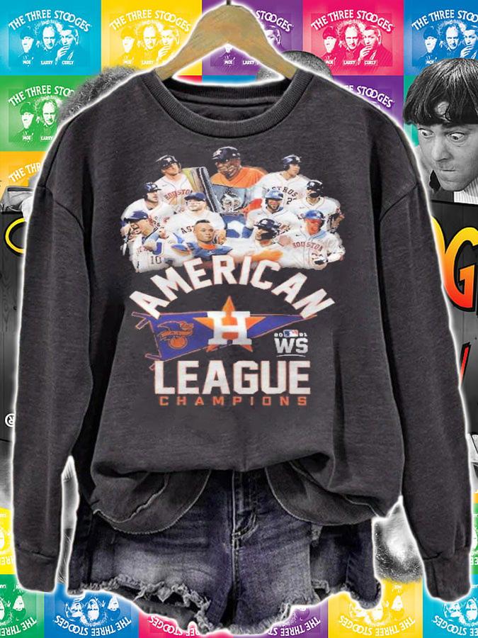 Houston Astros American 2021 League Champions Shirt t-shirt sweatshirt