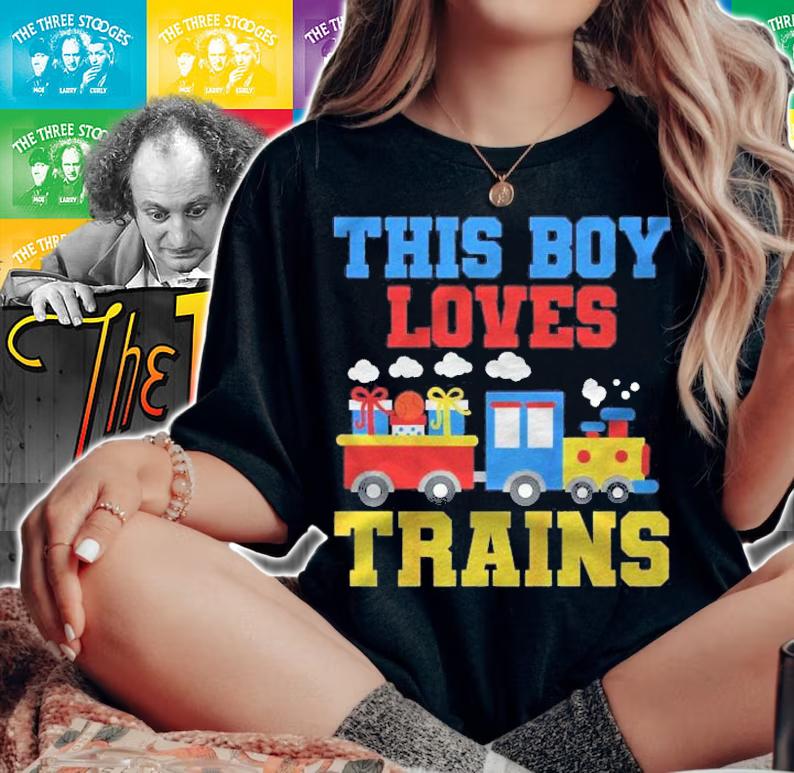 Kids Trains Model Train Locomotive Train Lover Shirt t-shirt woman shirt
