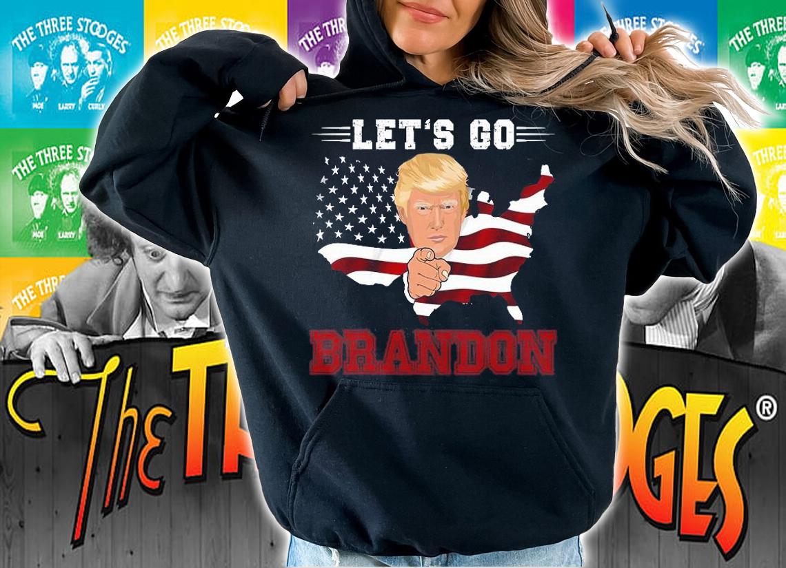 Let's Go Brandon Pro Trump American Map T-Shirt t-shirt